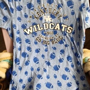 University of Kentucky Wildcats Women's Blue Top
